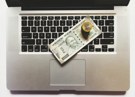 Photo Laptop, money